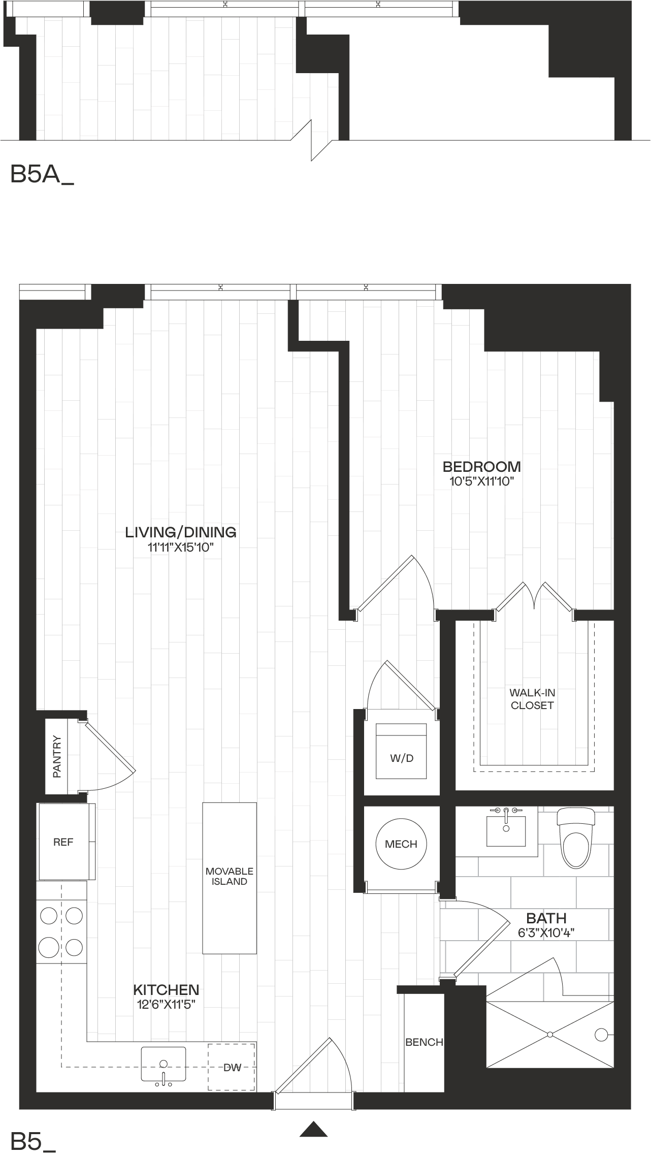Floor Plan Image of Apartment Apt 4-823
